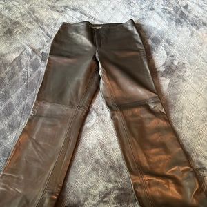 Banana Republic Leather pants